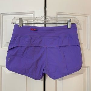 Lululemon Ivviva Girls Size 10 | Purple Running Athletic Shorts